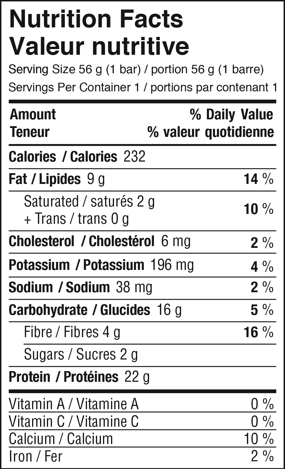 Chocolate Caramel Pecan Nutrition Facts