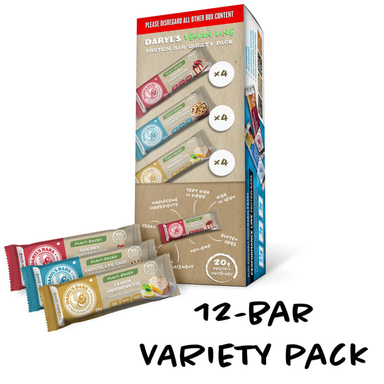 Vegan Line Protein Bars Daryl's Bars Fresh, Delicious, Quality