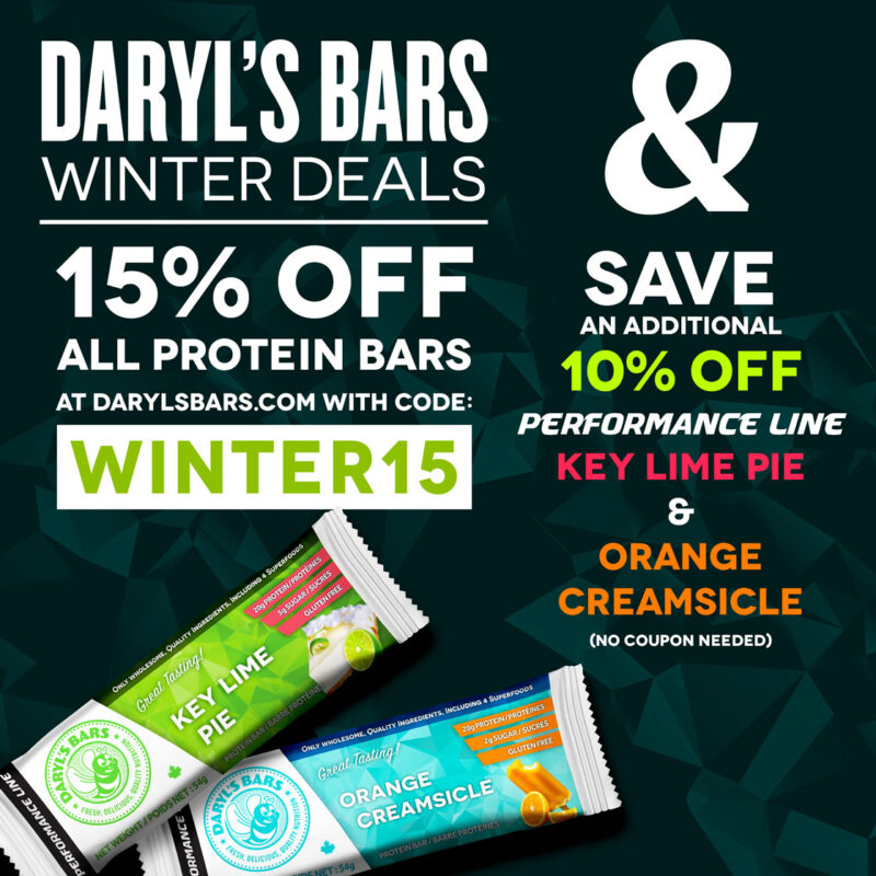 Daryl's Bars ~ Fresh, Delicious, Quality Nutrition