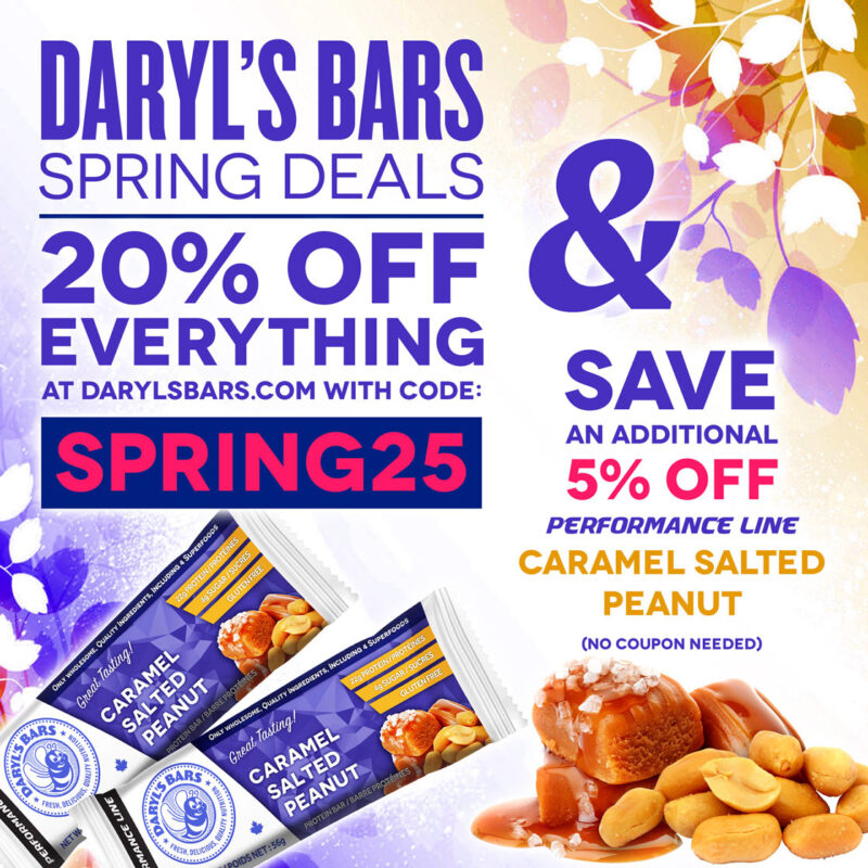 Daryl's Bars ~ Fresh, Delicious, Quality Nutrition