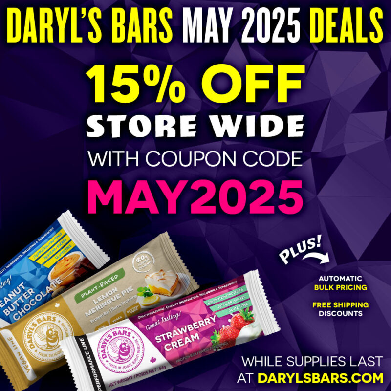 Daryl's Bars ~ Fresh, Delicious, Quality Nutrition