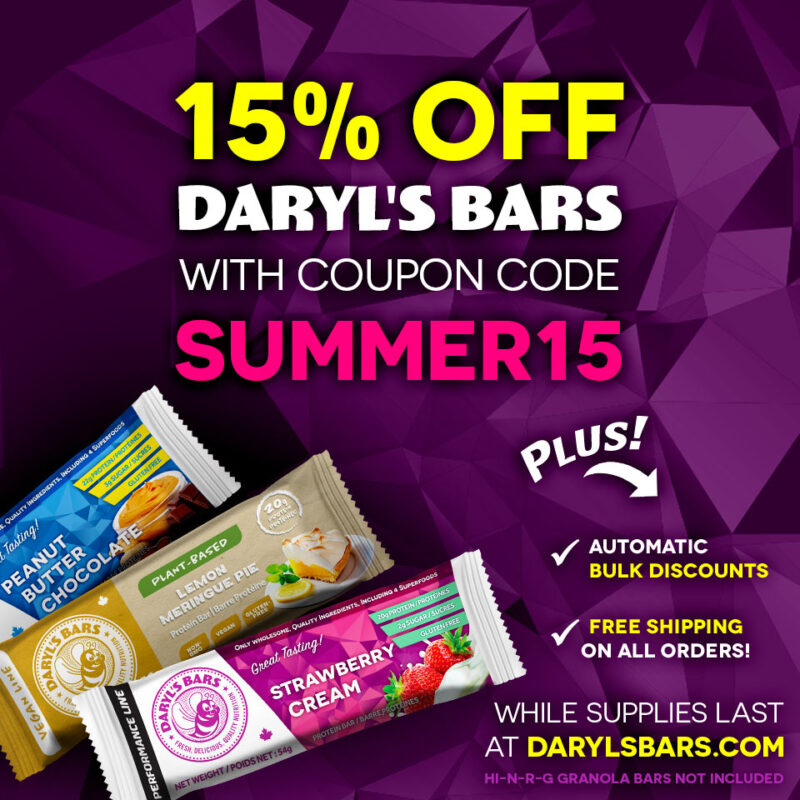 Daryl's Bars ~ Fresh, Delicious, Quality Nutrition
