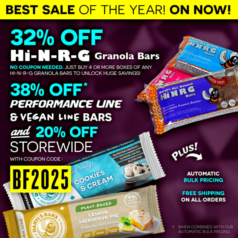 Daryl's Bars ~ Fresh, Delicious, Quality Nutrition